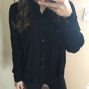 Cotton On Black Button Down